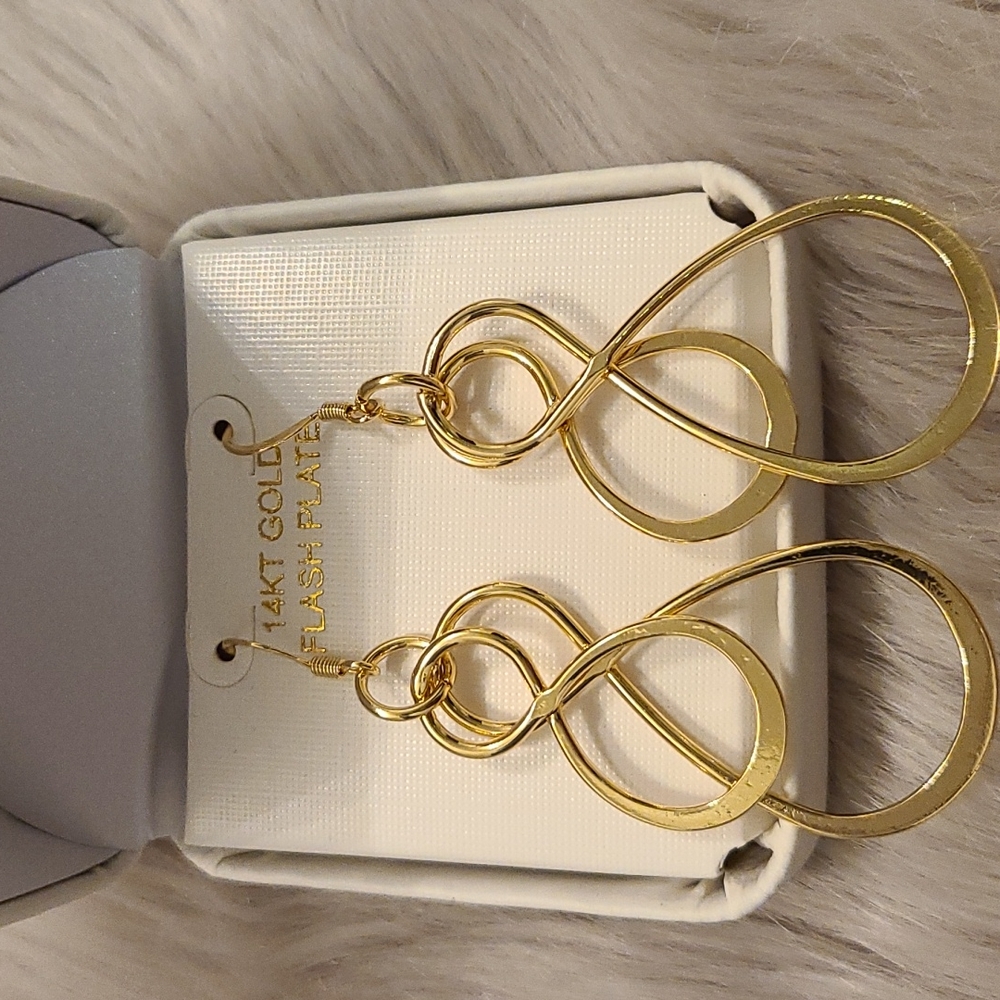 Double drop earrings